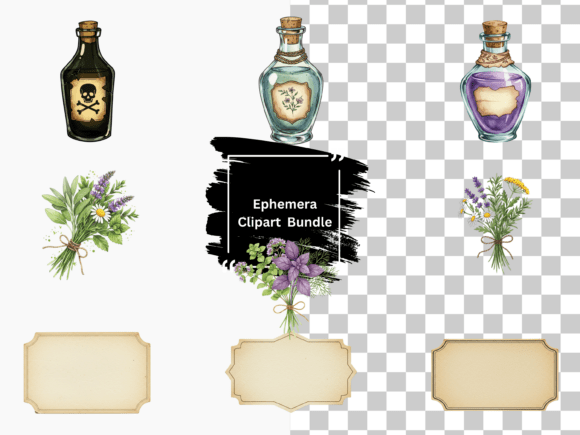 Apothecary Clipart for Creative Projects
