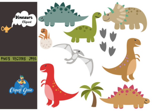 Dinosaurs Clipart Bundle: A Creative Resource Done Right